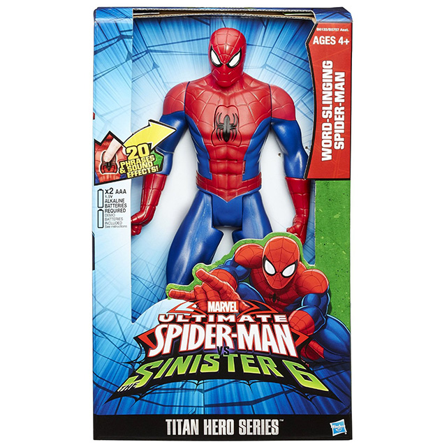 Электронные фигурки Человека-Паука из серии Spider-Man Титаны  